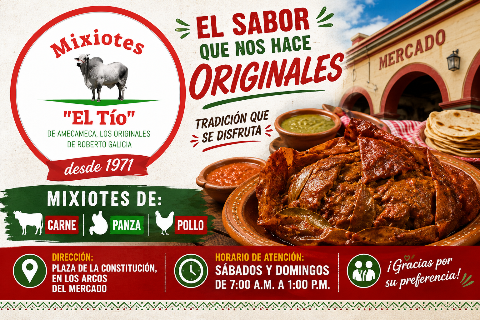 Mixiotes “EL TIO”