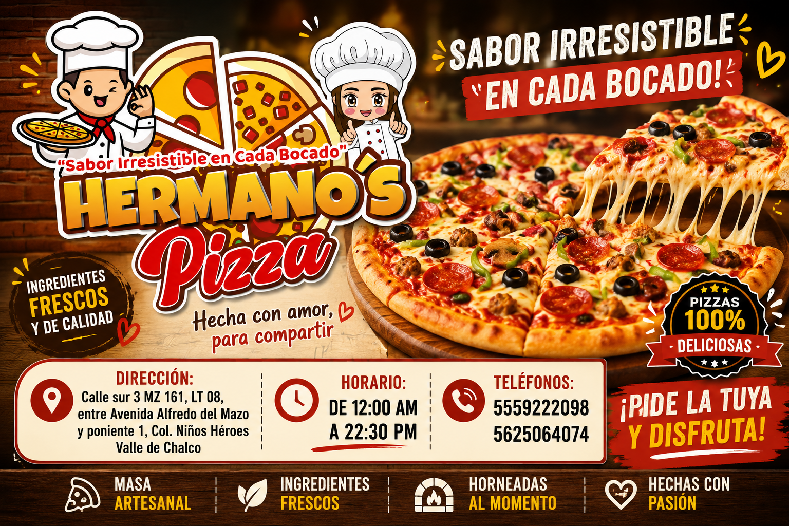 Hermanos Pizza